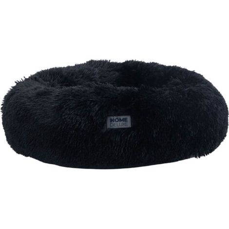 Home Deluxe - Lit pour animaux domestiques MUFFIN  Couleur : noir, Taille : L