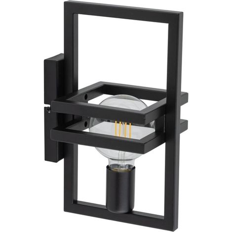 Applique loft industriale nera Merci E27 Sigma Lighting (1/2)