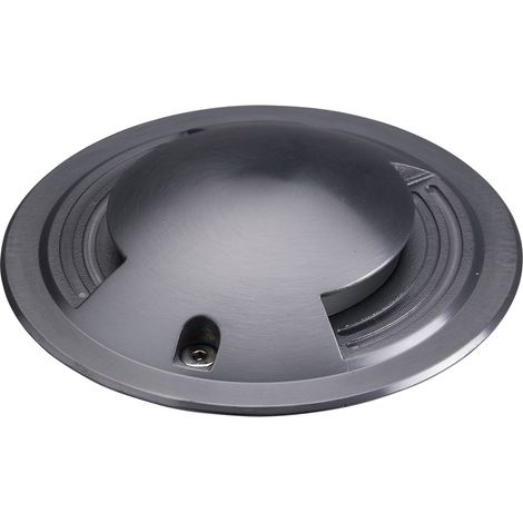Encastré de sol extérieur ZEPH 2 24V déflecteur double anthracite 4000K 3x2W - EUROPOLE - 55201DDAN