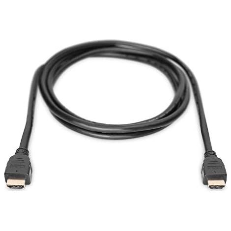 Digitus HDMI Cavo Spina HDMI-A, Spina HDMI-A 1.00 m Nero AK-330124-010-S UHD 8K,, contatti connettore dorati, Schermatu (1/5)