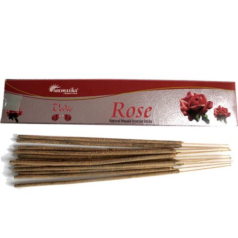 Bâtons d'encens védiques - Rose- Vendu par 1 (1/3)