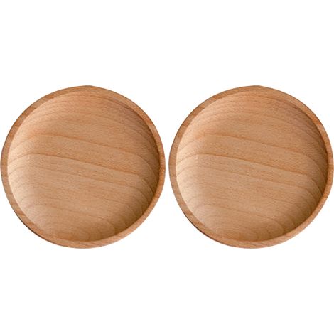 Plateau En Bois - Rectangle 30 X 20 Cm - Pour Service Table À Manger Bureau Salle De Bain - Lot De 2 (1/5)