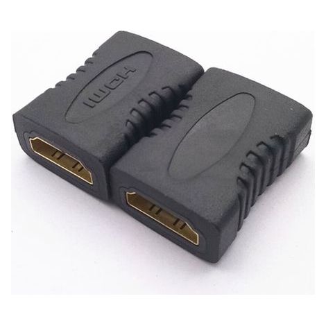 Adattatore accoppiatore HDMI, confezione da 2 placcato oro femmina-femmina 4K, estensore e connettore HDMI per cavi a bassa corrente (1/5)