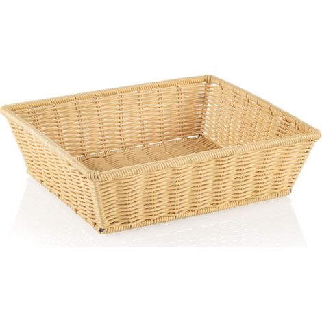 Panier GN 2/3 beige polypropylène inox 18/10 WEAVER PRO - Was Germany (1/2)