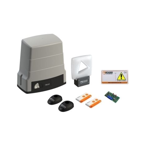 Kit Motoriduttore Per Scorrevoli 600Kg Fc Magnetico 230V ROGER TECHNOLOGY KIT H30/646 Automazione Automatismo