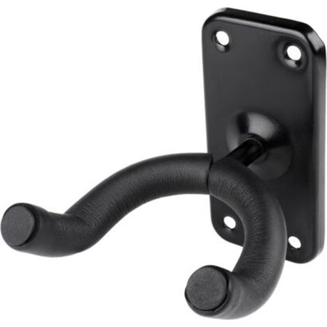 Crochets muraux pour guitare - Support de support de guitare sécurisé, supports de guitare muraux avec fourche rembourrée. (1/4)