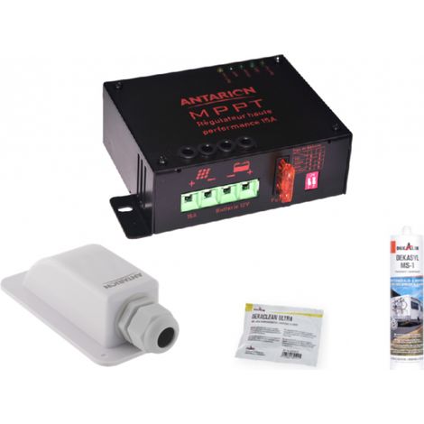 ANTARION Blister de pose solaire  Régulateur MPPT 15A Simple sortie (1/2)