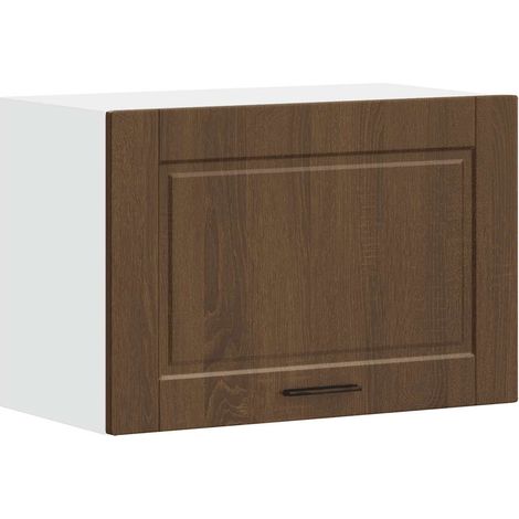 Küchen-Hängeschrank Porto Braun Eichen-Optik Holzwerkstoff vidaXL (1/5)
