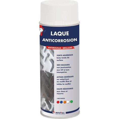 Laque Anticorrosion - Rouge beige - RAL 3012 - Bombe 400 ml - Métaltop (1/5)