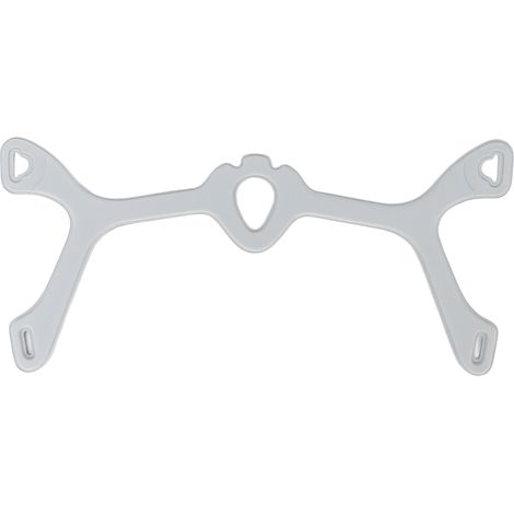 Housse de remplacement en tissu pour arceau nasal souple, compatible coussins nasaux taille universelle, cadre Wisp. (1/5)