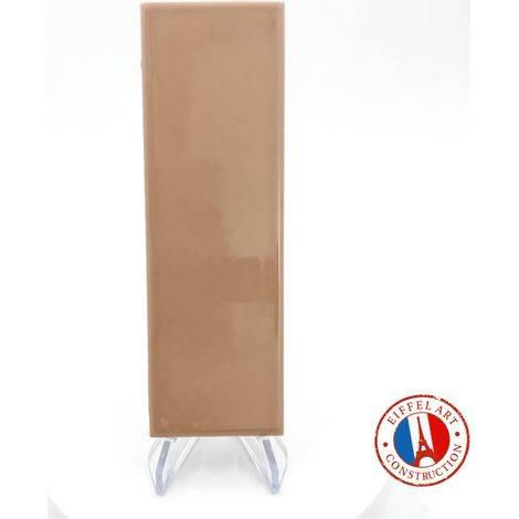 Aelle - Carrelage sol / mur briquette rectangulaire uni rose brillant 5X15 cm FÄRGBLOCK LUCIDO CIPRIA FGB108L - Vendu par boîte de 0,60 m² (1/5)