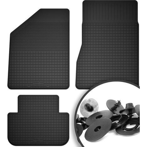 Tappetini in gomma + fermi per: minivan Renault Scenic II (2003-2009)