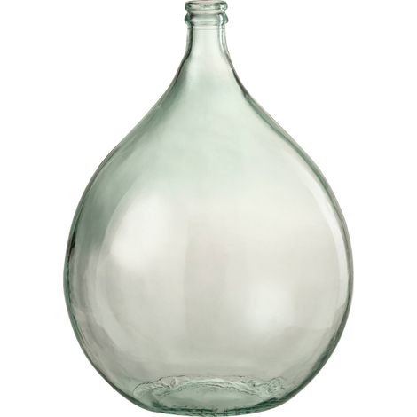 Vase décoratif en verre transparent pour intérieur élégant - Verre transparent clair (1/3)
