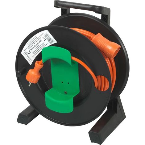 Avvolgicavo elettrico garden 3 x 1.5 ribimex metri 25