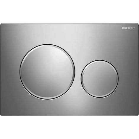 Geberit placca di comando Sigma 20 doppio tasto cromo lucido/cromo satinato (1/2)