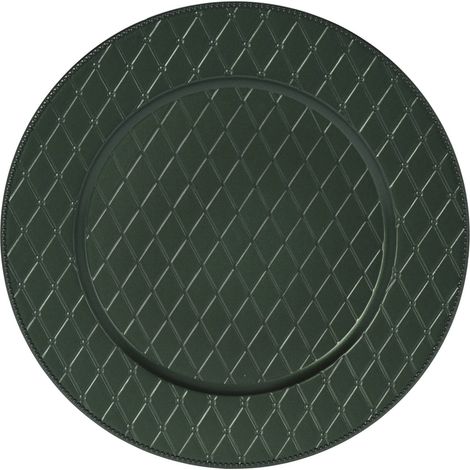 Sous-assiette, Ø 33 cm, vert