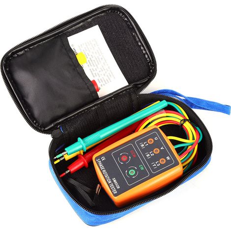 SM-852B Drehstrom-Sequenzreihenfolge-Anzeigegerät 60V600V AC 20Hz-400Hz (1/5)