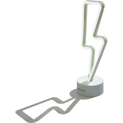 Lampe muitomas neon bolt stabiler Sockel kühl (1/2)