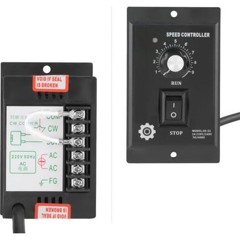 Regolatore di velocità per motore CA 400W 220V con controllo avanti/indietro (1/5)