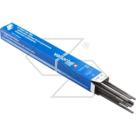 Lima a tondino per catena motosega passo 1/4" spessore 1.1 mm (.043") VALLORBE