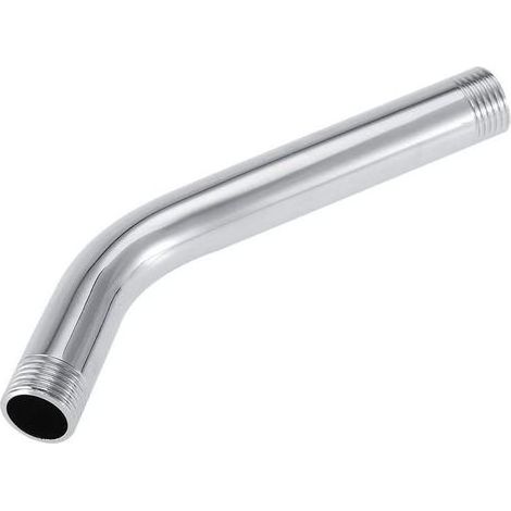 Rallonge De Douche, Bras de Douche En Acier Inoxydable Résistant à L'usure Antirouille Fixé Au Mur De Bras Rallonge De Poche Accessoire De Tuyau De Salle De Bains Longue Durée De Vie (1/4)