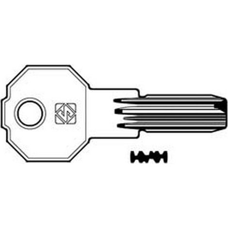 5PZ CHIAVI PUNZONATE PER CILINDRI PREFER 4+4 SPINE PF22 - PF22