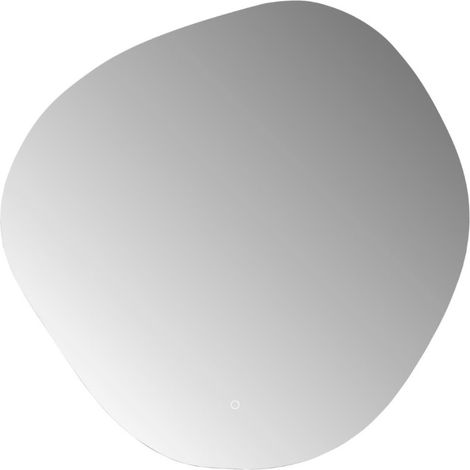 Miroir LED organique 80 x 80 cm avec capteur tactile SAT (SATZASLED80) (1/5)