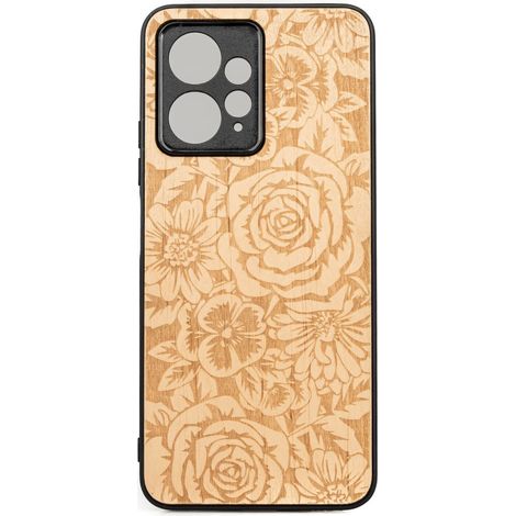 Bewood Redmi Note 12 4G Holzetui ROSES ANIEGRE (1/2)