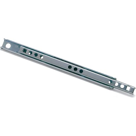 Juego Guia Bolas Canal-17. 438 Mm Mini - MINI - Juego de guías para cajón de extracción parcial doble carrera (bidireccional)
