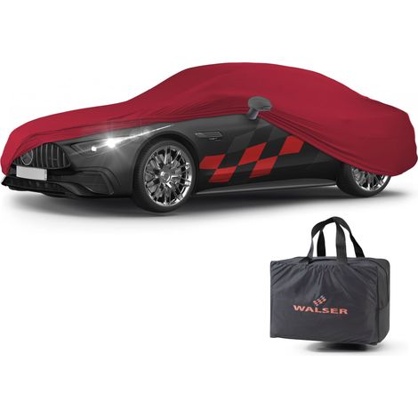 Bâche pour voiture Indoor Stretch Plus taille L rouge
