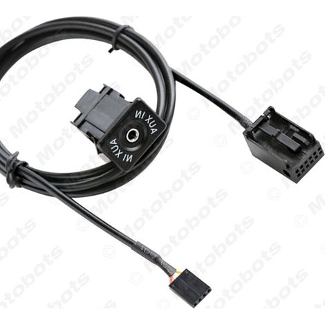 Compatible with Ford Focus/Mondeo/PUMA/MK2/MK3/S-MAX AUX audio adapter cable (1/4)