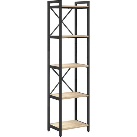 Étagère Chêne Sonoma 40 x 30 x 155 cm Bois d'ingénierie (1/5)