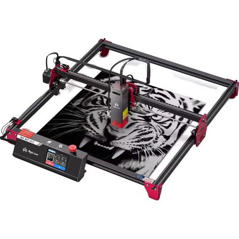 Cortadora láser CNC, 10 W de potencia, conectividad WiFi, ALDKMK2-10BD SET5 (1/2)