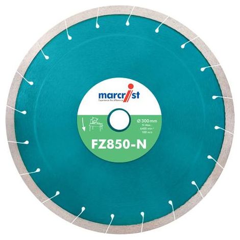 Feinsteinzeug-Trennscheibe FZ850-N 300x25.4mm