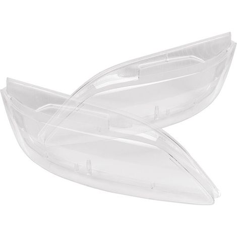 Coperchio lente fari auto in plastica, 60x6 cm, colore fantasia blu, per sostituzione, adatto a Mazda 6 (2003-2008) (1/2)