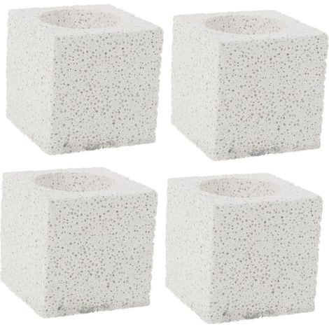 4 Pièces Bouchon de Four Céramique pour Récupération de Pottery Accessoire de Remplacement Pratique pour Four à Céramique avec Ouverture et Design Carré (1/5)