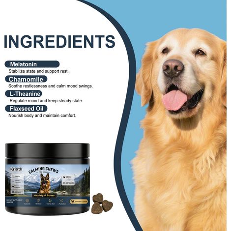 Comprimés nutritionnels à croquer pour chiots et grands chiens, soin doux, complément alimentaire pour l'alimentation principale et complémentaire – 200 g (1/5)