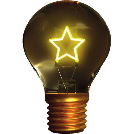 SBS Lampadina Decorativa Luce Stella