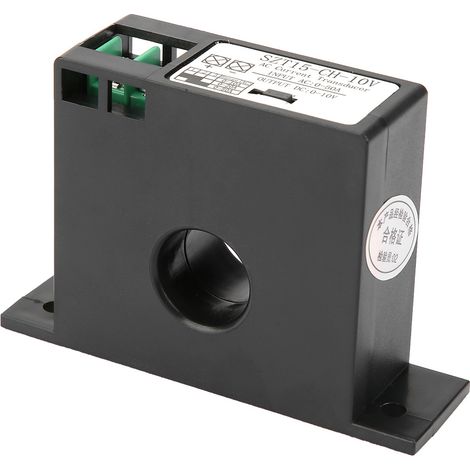 Transducteur de courant alternatif, émetteur de courant, inductance mutuelle, CA 0-50 A vers CC 0-10 V, SZT15-CH-10V (1/5)