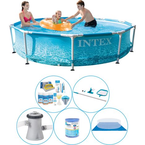 Intex Piscine Tubulaire Ronde - 305x76 cm - 5-pièces  S20967 (1/5)