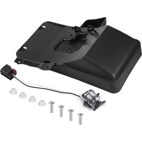 68064720AA Rear License Plate Bracket Replacement for Jeep Wrangler JK 07-16