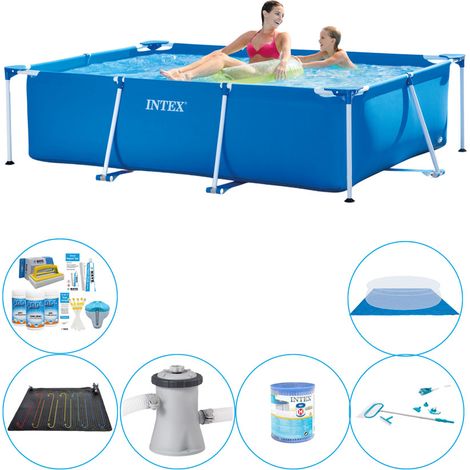 Intex Piscine Tubulaire Rectangulaire - 220x150x60 cm - 6-pièces S20814 (1/5)