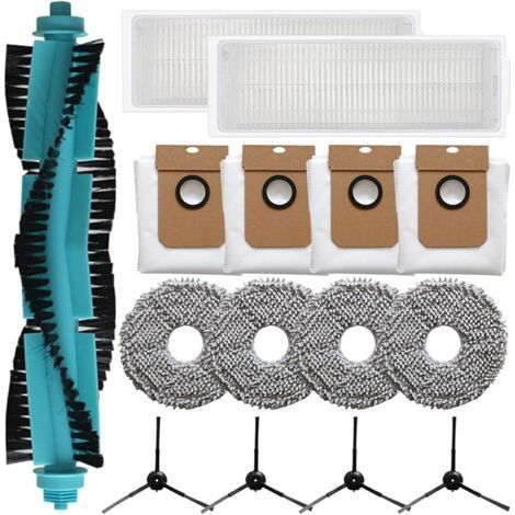Lot de 15 pièces de rechange pour aspirateur robot Cecotec Conga 13090 Revol Home, brosse principale, brosse latérale, filtre, chi (1/4)