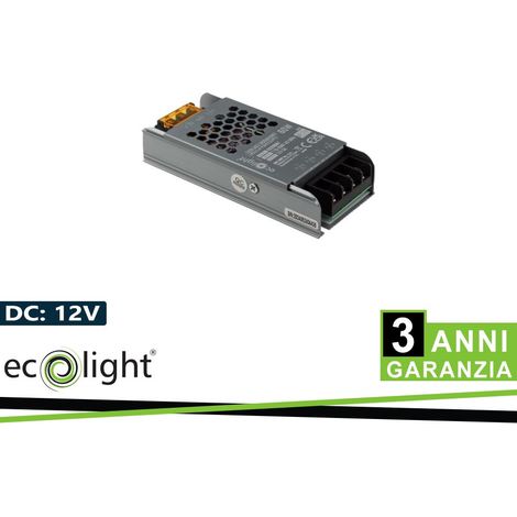 Alimentatore ecolight led power supply slim 60W 12V DC (1/2)