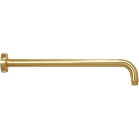 Duscharm Luxury 400 mm lang Honig Gold Paffoni ZSOF034HGSP Honey Gold Spazzolato