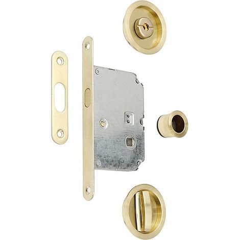 JANDEL kit cierre puerta corredera red. laton satinado , 0KIT (1/2)
