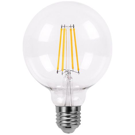 FABRILAMP Globe Filament Bulb 16x12,5d 8w 850lm E27 Clear 2700k