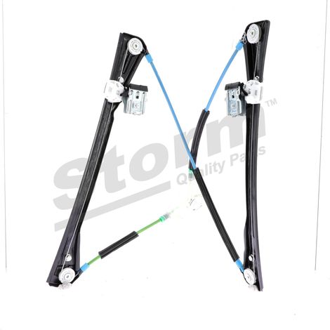 Mécanisme de lève-vitre avant gauche compatible VW 6Q4837461G (1/4)