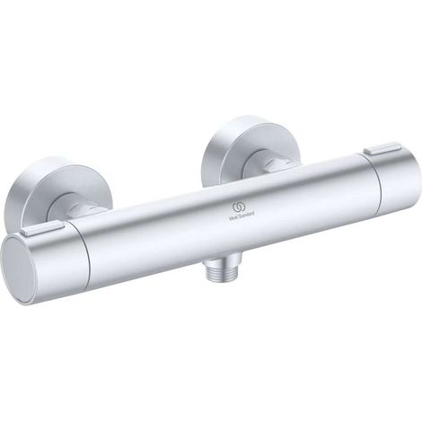 Ideal Standard ALU+ - Thermostat-Duscharmatur, Silber BD582SI (1/5)