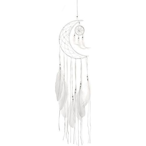 Handwoven Dreamcatcher wind chime pendant for home garden wall decoration, romantic and gentle atmosphere, perfect for family and friends (1/5)